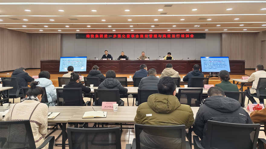 易游 （中国版权）官方网站集团召开进一步强化董事会规范管理与高效运行培训会1